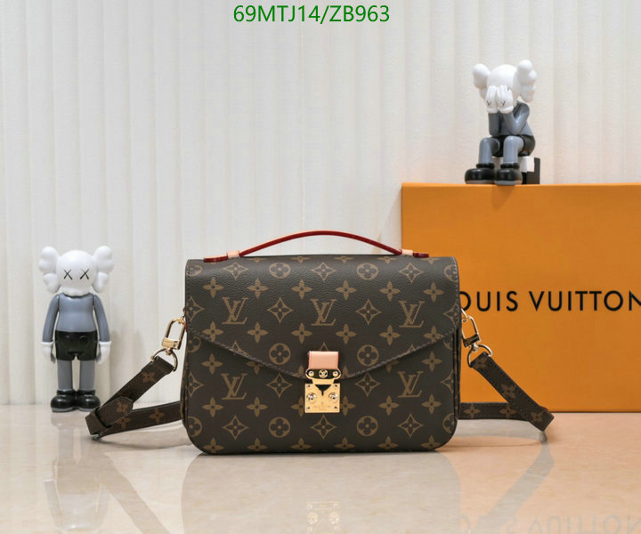 LV Bags-(4A)-Pochette MTis Bag-Twist-,Code: ZB963,$: 69USD