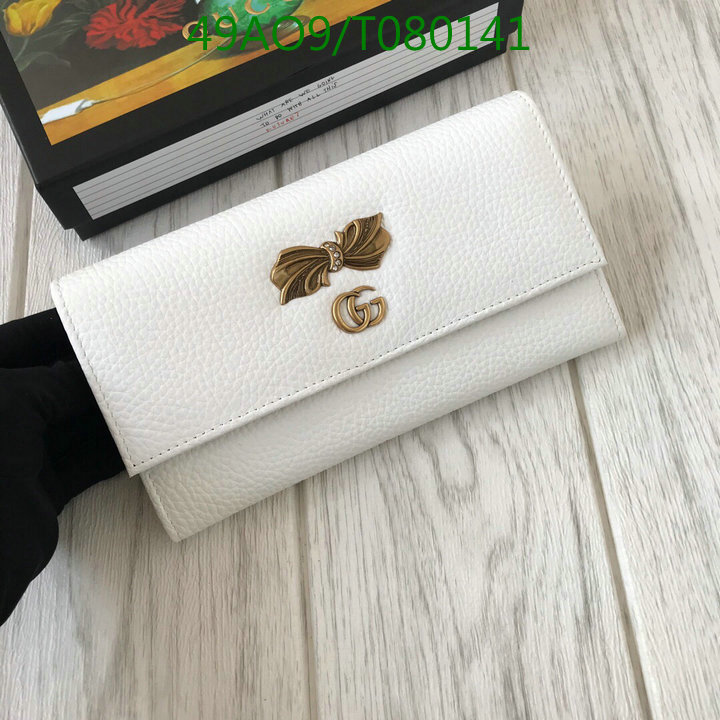Gucci Bag-(4A)-Wallet-,Code: T080141,$:49USD