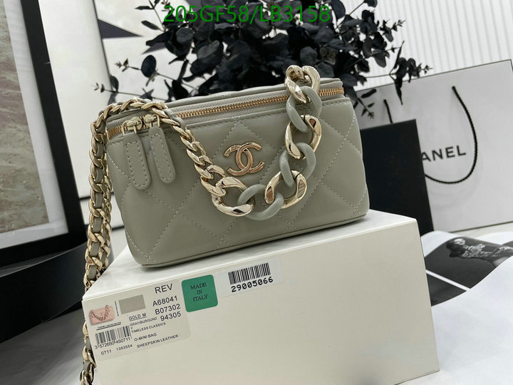 Chanel Bags -(Mirror)-Vanity--,Code: LB3158,$: 205USD