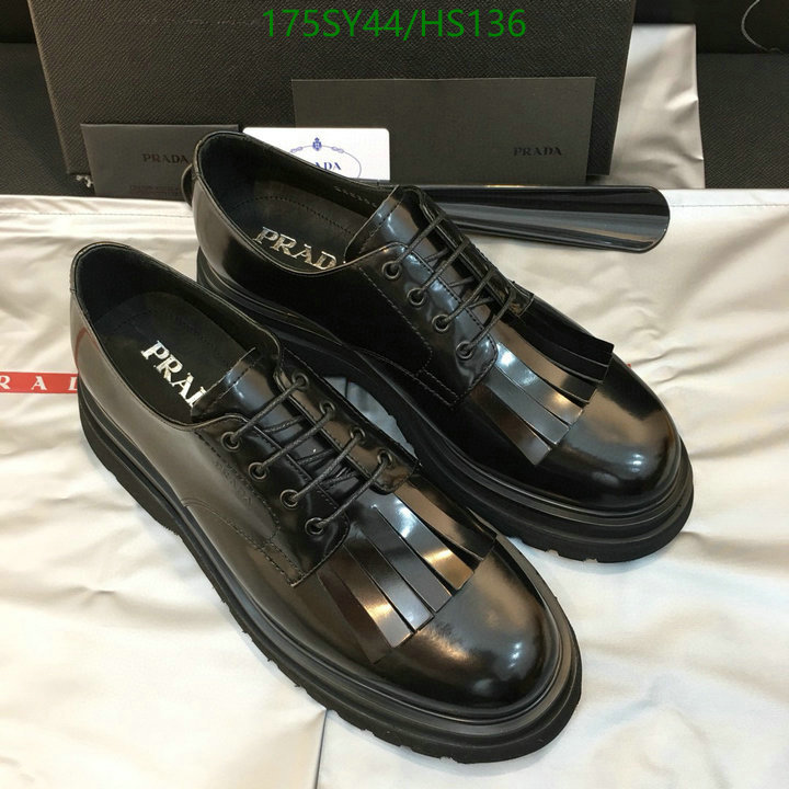 Men shoes-Prada, Code: HS136,$: 175USD