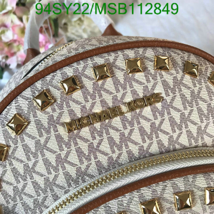 Michael Kors Bag-(4A)-Backpack-,Code: MSB112849,$: 94USD