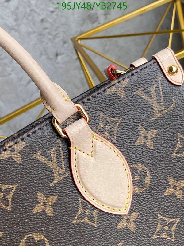 LV Bags-(Mirror)-Handbag-,Code: YB2745,$: 195USD