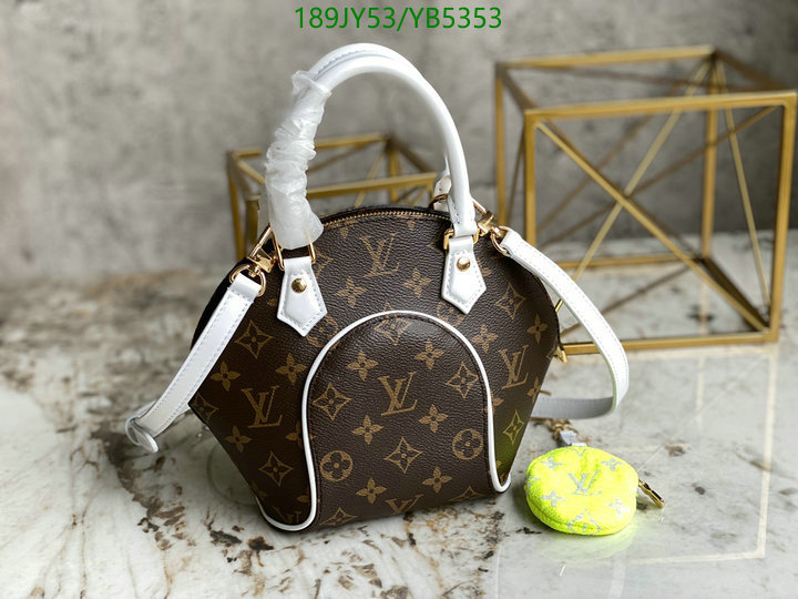 LV Bags-(Mirror)-Handbag-,Code: YB5353,$: 189USD