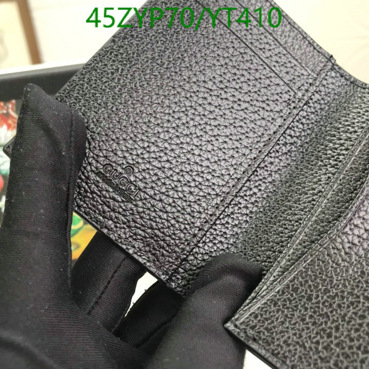 Gucci Bag-(4A)-Wallet-,Code: YT410,$: 45USD