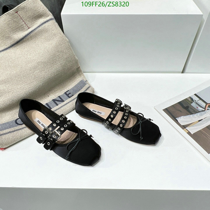 Women Shoes-Miu Miu, Code: ZS8320,$: 109USD