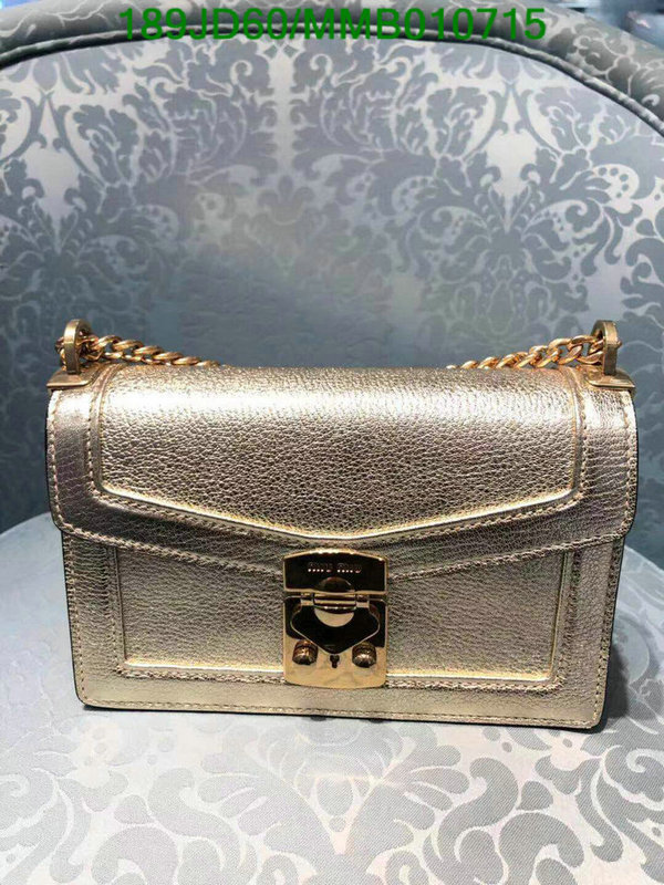 Miu Miu Bag-(Mirror)-Diagonal-,Code: MMB010715,$: 189USD