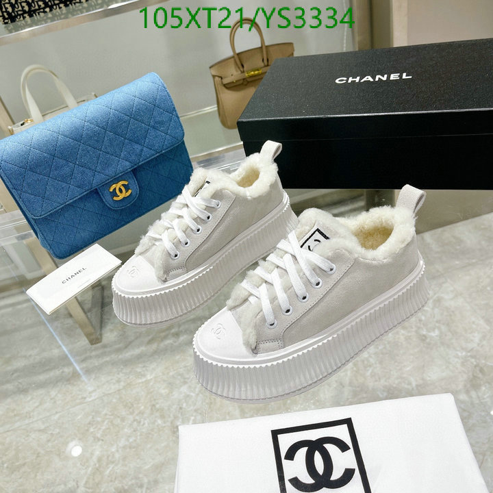 Women Shoes-Chanel,Code: YS3334,$: 105USD