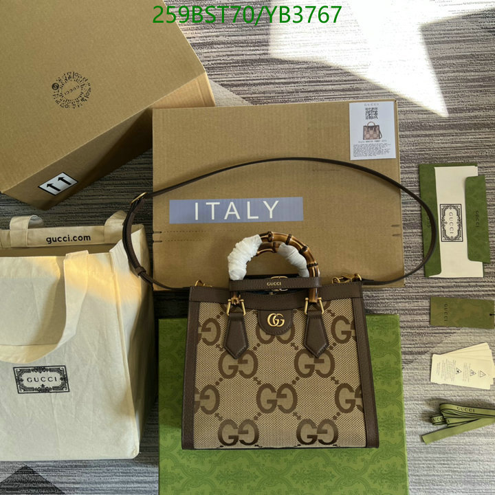 Gucci Bag-(Mirror)-Diana-Bamboo-,Code: YB3767,$: 259USD