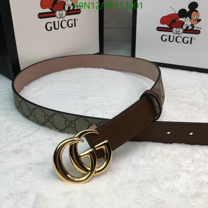 Belts-Gucci, Code: PP113001,$: 49USD