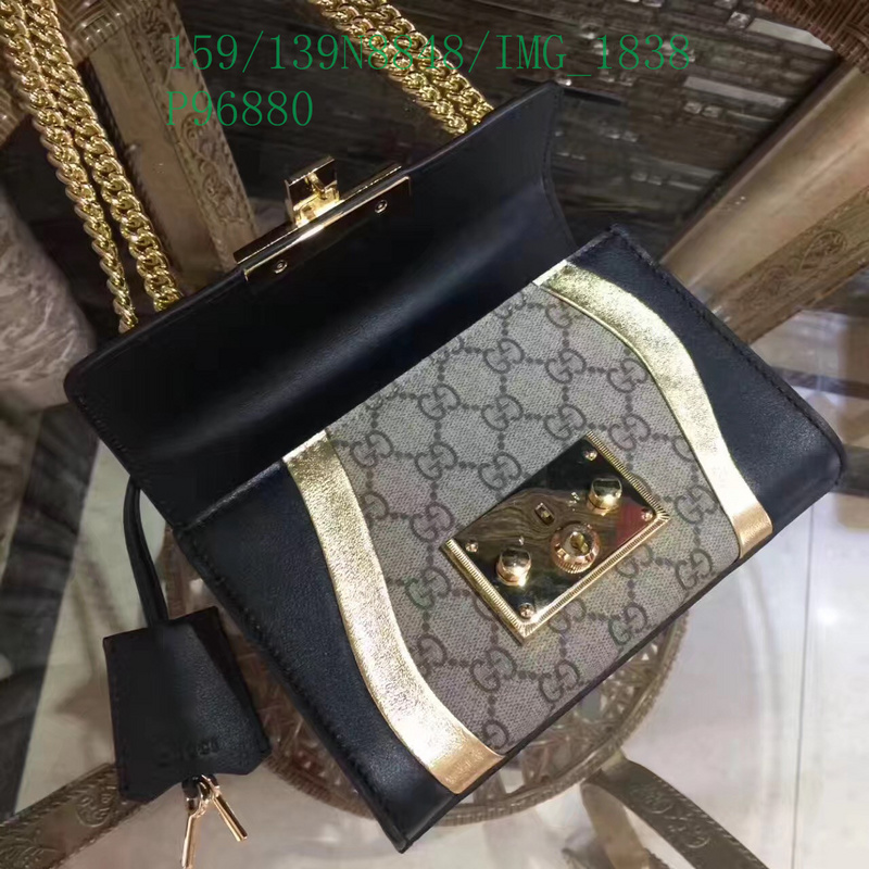 Gucci Bag-(Mirror)-Padlock,Code: GGB112751,$: 159USD