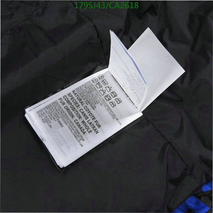 Down jacket Men-Canada Goose, Code: CA2618,$: 179USD