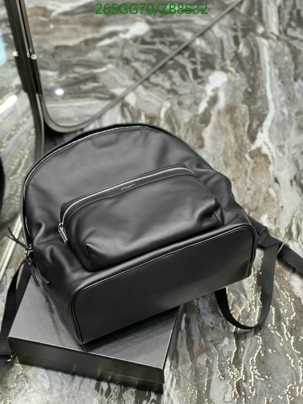 YSL Bag-(Mirror)-Backpack-,Code: ZB8532,$: 265USD