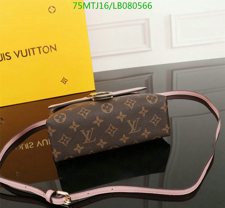 LV Bags-(4A)-Handbag Collection-,Code: LB080566,$: 75USD