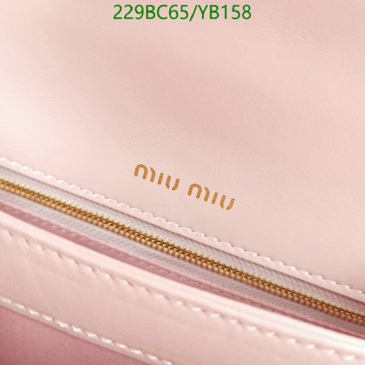 Miu Miu Bag-(Mirror)-Diagonal-,Code: YB158,$: 229USD