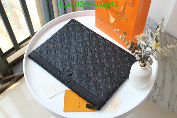 LV Bags-(Mirror)-Wallet-,Code: T062243,$: 109USD