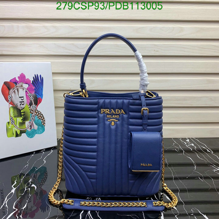 Prada Bag-(Mirror)-Handbag-,Code: PDB113005,$: 279USD