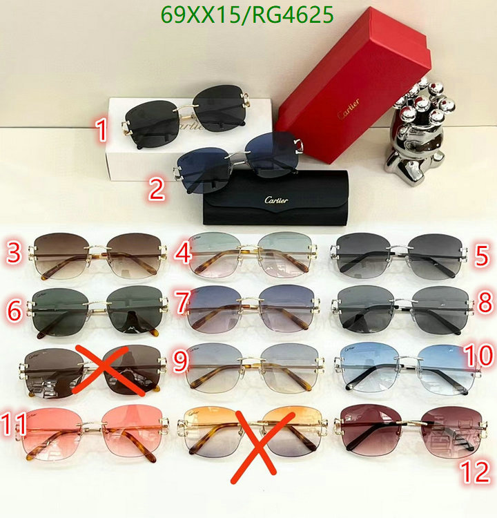 Glasses-Cartier, Code: RC4625,$: 69USD
