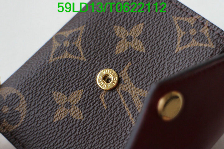 LV Bags-(Mirror)-Wallet-,Code: T0622112,$: 59USD