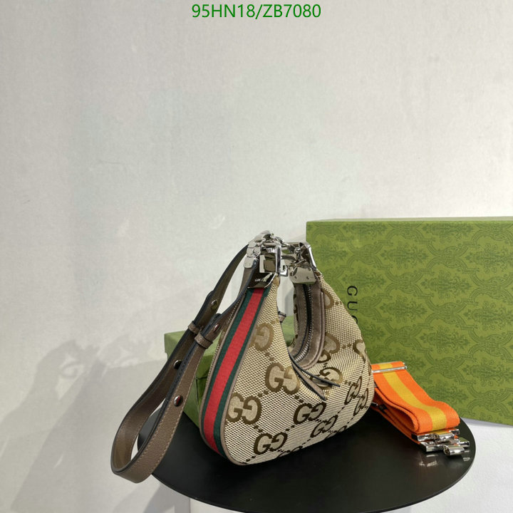 Gucci Bag-(4A)-Diagonal-,Code: ZB7080,$: 95USD