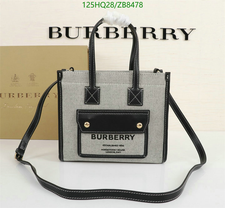 Burberry Bag-(4A)-Handbag-,Code: ZB8478,$: 125USD