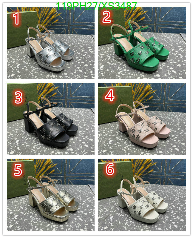 Women Shoes-Gucci, Code: XS3487,$: 119USD