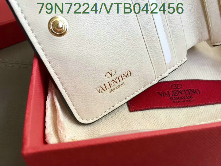 Valentino Bag-(Mirror)-Wallet-,Code: VTB042456,$:79USD