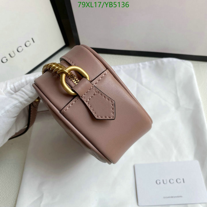 Gucci Bag-(4A)-Marmont,Code: YB5136,$: 79USD