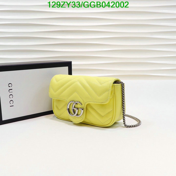 Gucci Bag-(Mirror)-Marmont,Code: GGB042002,$: 129USD