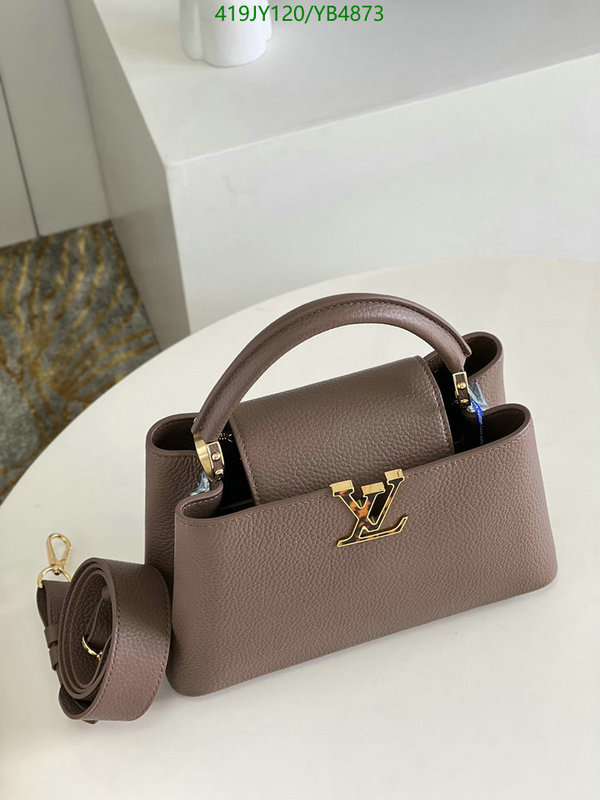 LV Bags-(Mirror)-Handbag-,Code: YB4873,