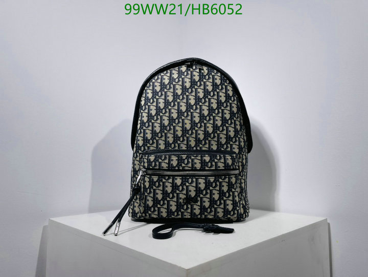 Dior Bags-(4A)-Backpack,Code: HB6052,$: 99USD