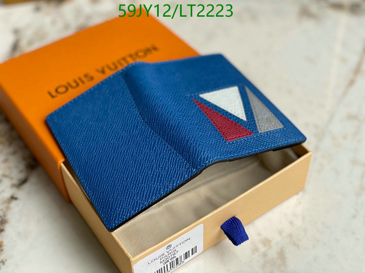 LV Bags-(Mirror)-Wallet-,Code: LT2223,$: 59USD