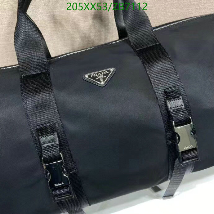 Prada Bag-(Mirror)-Handbag-,Code: ZB7112,$: 199USD