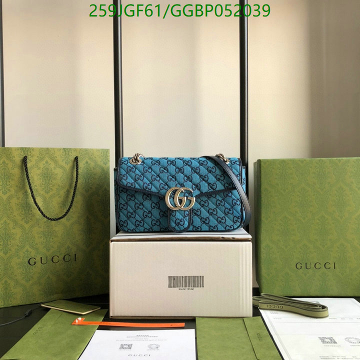 Gucci Bag-(Mirror)-Marmont,Code: GGBP052039,$: 259USD