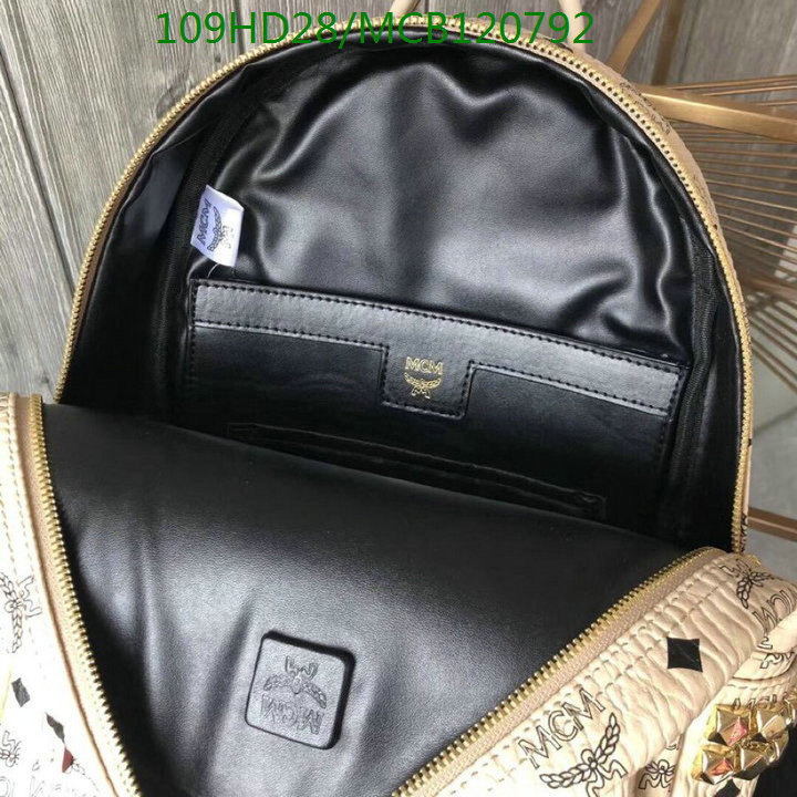 MCM Bag-(Mirror)-Backpack-,Code: MCB120792,$: 109USD