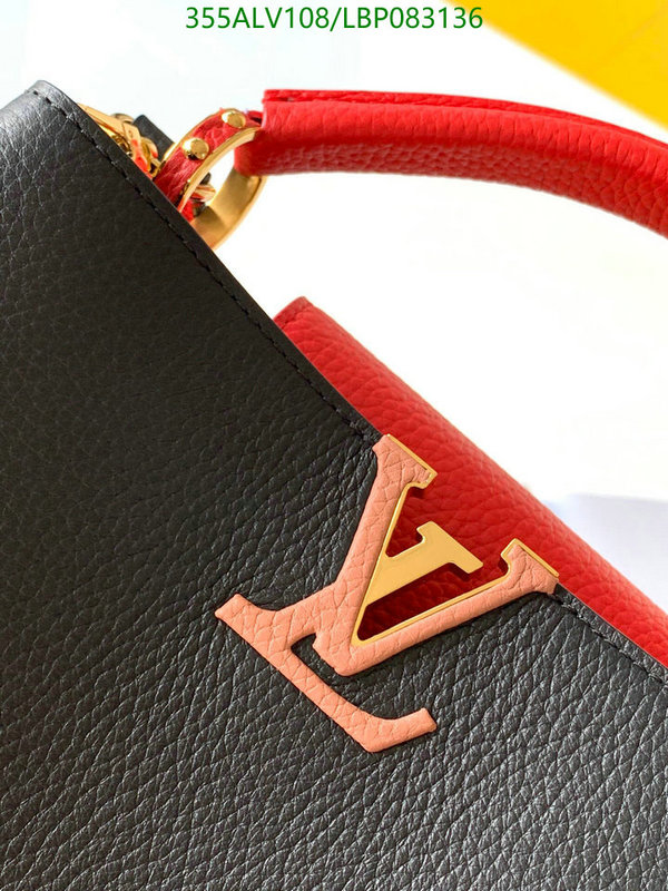 LV Bags-(Mirror)-Handbag-,Code: LBP083136,$:355USD