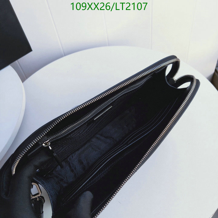 Prada Bag-(Mirror)-Wallet-,Code: LT2107,$: 105USD