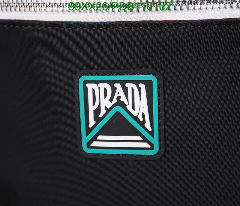 Prada Bag-(Mirror)-Backpack-,Code: PDB110102,$:95USD