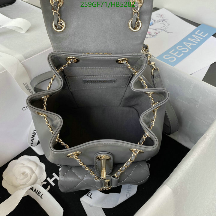 Chanel Bags -(Mirror)-Backpack-,Code: HB5282,$: 259USD