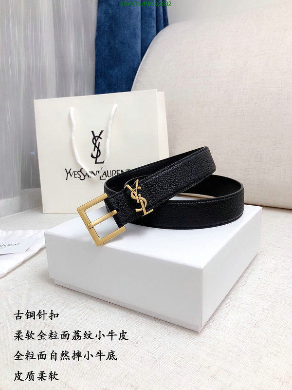 Belts-YSL, Code: PP092602,$: 59USD