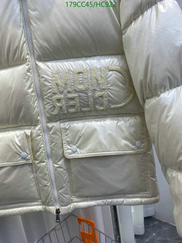 Down jacket Men-Moncler, Code: HC922,$: 179USD