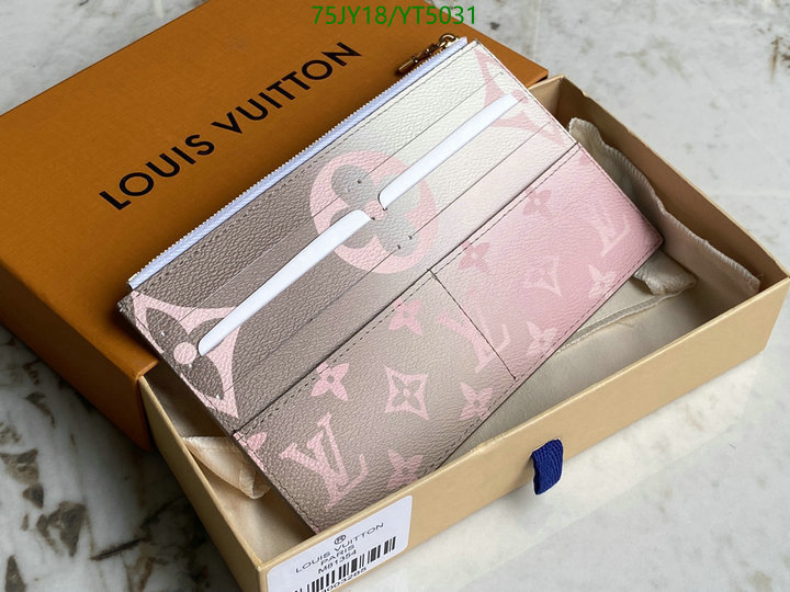 LV Bags-(Mirror)-Wallet-,Code: YT5031,$: 75USD