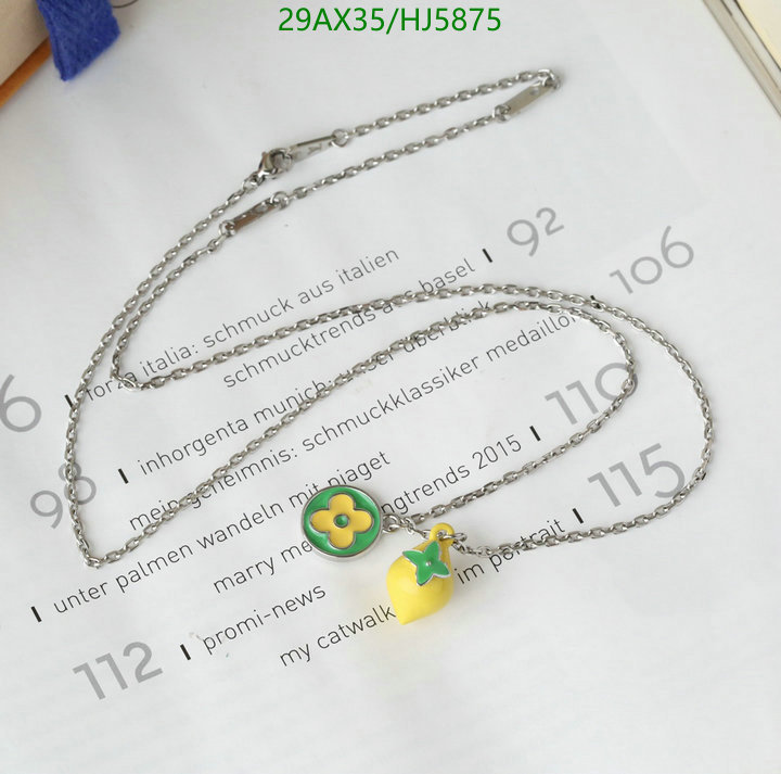 Jewelry-LV, Code: HJ5875,$: 29USD