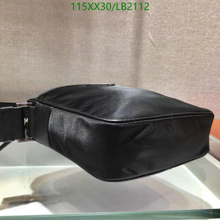 Prada Bag-(Mirror)-Diagonal-,Code: LB2112,$: 115USD