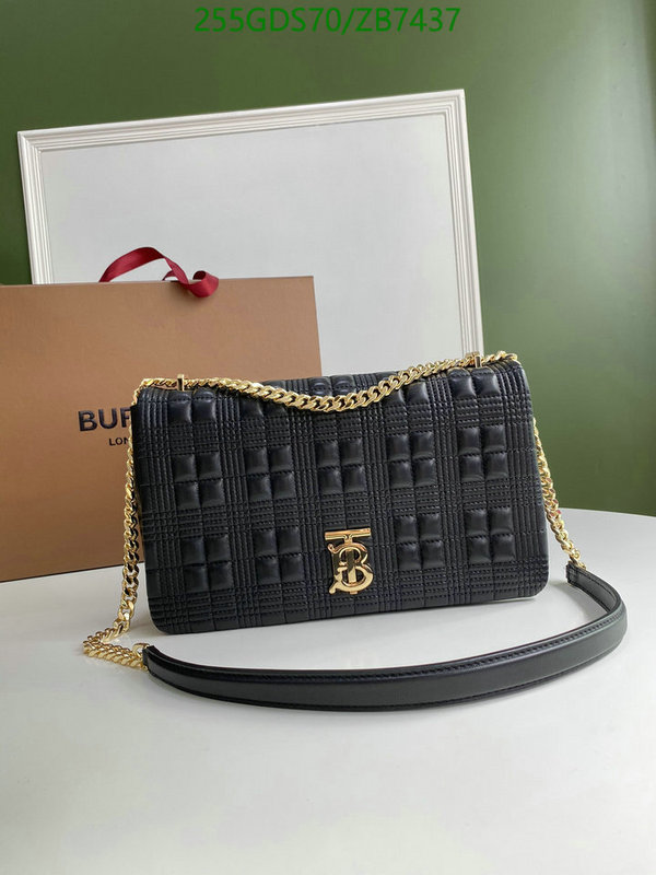 Burberry Bag-(Mirror)-Diagonal-,Code: ZB7437,$: 255USD