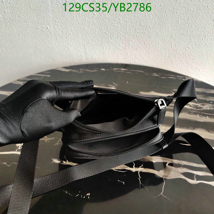 Prada Bag-(Mirror)-Diagonal-,Code: YB2786,$: 129USD