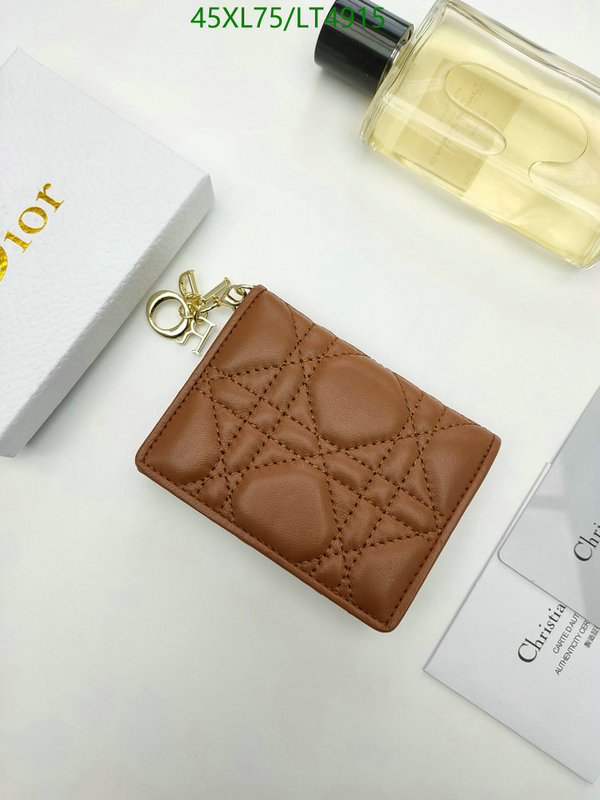 Dior Bags-(4A)-Wallet,Code: LT4915,$: 45USD