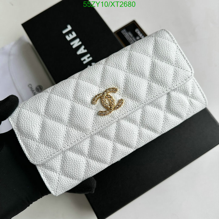 Chanel Bags ( 4A )-Wallet-,Code: XT2680,$: 55USD