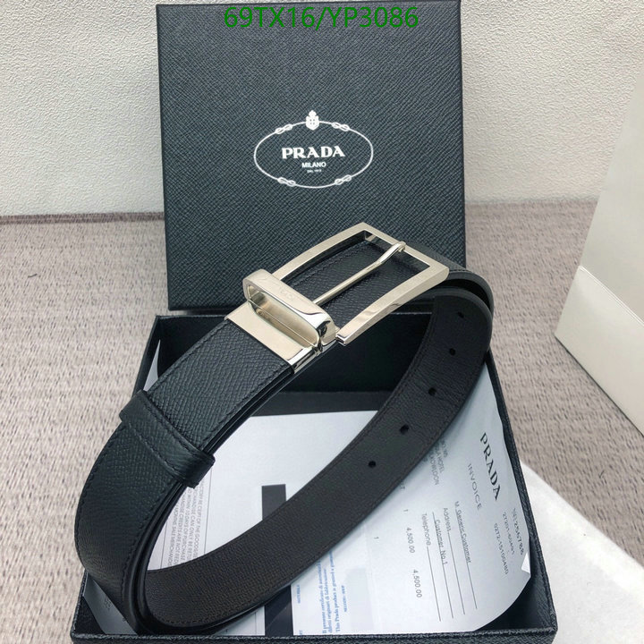 Belts-Prada, Code: YP3086,$: 69USD