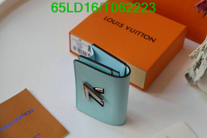 LV Bags-(Mirror)-Wallet-,Code: T062223,$: 65USD