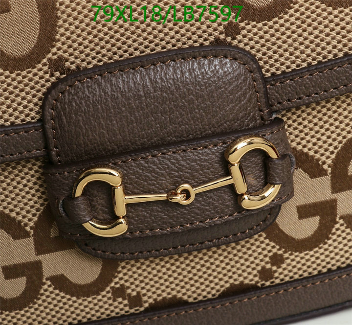 Gucci Bag-(4A)-Horsebit-,Code: LB7597,$: 79USD